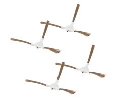 Sencor SRX 4103 Bočné kefky pre SRV 4150WH 4ks