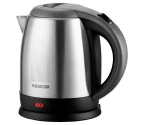 Sencor SWK 1231BK strieborná / Rýchlovarná kanvica / 2000W / 1.2L