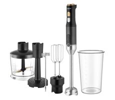 Sencor SHB 6442BK čierna / tyčový mixér / 1200W / nádoba 800 ml / sekáčik 500ml / šľahacia metla