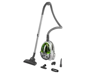 Sencor SVC 730GR-EUE2 zelená / Bezvreckový vysávač / 800W / 1.5 l / 76 dB / 6.5m rádius 
