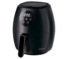 Sencor SFR 5030BK čierna / Teplovzdušná fritéza / 1300W / 3.5L / 60 - 200°C