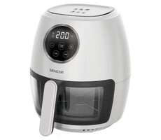 Sencor SFR 5340WH biela / Teplovzdušná fritéza / 1300W / 3.5L / 60 - 200°C
