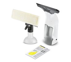 Kärcher WV 1 PLUS / Aku Vysávač na okná / Li- ION / Pracovná šírka 25 cm / nádrž 100 ml / až 25 minút