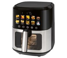 ProfiCook FR 1286 H čierna / teplovzdušná fritéza / 1700W / 6.5 l / 9 programov