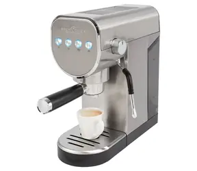 ProfiCook KA 1265 strieborná / pákový kávovar / 1360W