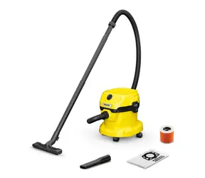 Kärcher WD 2 PLUS C V-12/4/18/C / Viacúčelový vysávač / 1000W / 12 l / Mokré a suché vysávanie / Dĺžka kábla 4 m