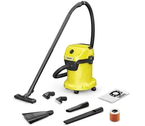 Kärcher WD 3 V-17/6/20 Car / Viacúčelový vysávač / 1000W / 17 l / Mokré a suché vysávanie / Dĺžka kábla 6 m