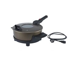 Remoska® P32F/03 Prima Glass zlatá / elektrický hrniec na pečenie / 580 W / objem 4L 