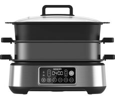 Sencor SPR 6300BK čierna / Multifunkčný pomalý hrniec a gril / 1360W / 6L / 40 - 200°C
