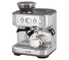 Sencor SES 6010SS strieborná / Pákový kávovar / 1770W / 15 bar / 2.3 l / napeňovacia tryska