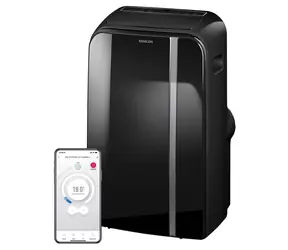  Sencor SAC MT1241C čierna / mobilná klimatizácia / 1450W / 12000 BTU / chladenie / odvlhčovanie / ventilátor / SMART WiFi