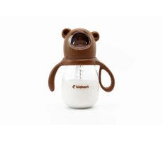 Kidnort Jordbaer Dojčenská fľaša 300ml 6m+ hnedá
