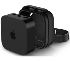 Spigen Silicone Fit držiak pre Apple TV 4K 3. generácie (2022) čierna