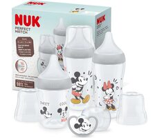 NUK Sada dojčenských fliaš / 150-260 ml / 0+ / biela