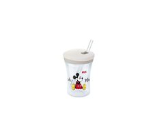 NUK hrnček Magic Cup s viečkom 230ml / biela