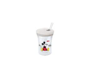 NUK hrnček Magic Cup s viečkom 230ml / biela