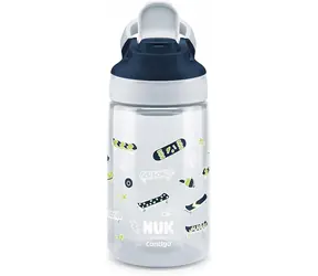 NUK Fľaša na pitie 420ml / biela / od 4 rokov