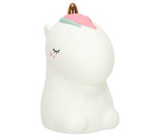 KIK Silikónová nočná lampička Roztomilý Jednorožec / od 0 rokov