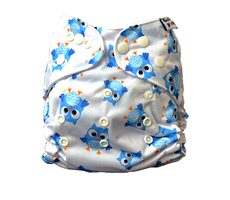 GaGa's Látková plienka AIO Sova biela