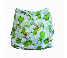 GaGa's Látková plienka AIO Žabky