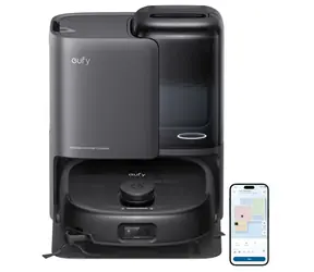 Anker Eufy Omni E25 čierna / Robotický vysávač s mopom / 20000Pa / prachové vrecko 3L / nádržka na vodu 2.5L
