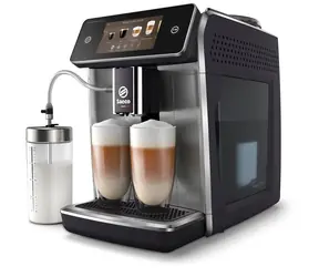 Saeco GranAroma Deluxe strieborná / Automatický kávovar / 1500 W / 15 bar / 1.8L / zásobník 300 g
