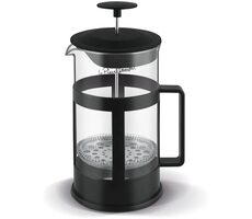 Lamart Press Kanvica káva-čaj 1l čierna / sklo