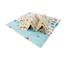 Asalvo Hracia podložka PLAY MAT XL 120 * 180cm CITY-FOREST