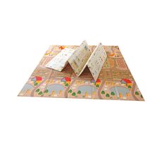 Asalvo Hracia podložka PLAY MAT XXL 200*180cm FARM-CITY