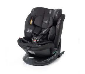 BabyAuto KANDA iFIX i-Size 360 , 40-150 autosedačka, JET BLACK