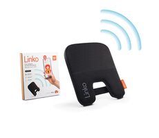 BabyAuto LINKO baby alarm šikovné polstrovanie do autosedačky, black