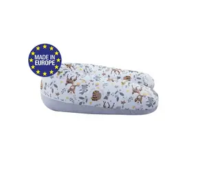 Bomimi ADOS dojčiaci vankúš 150x30, LESNÉ ZVIERATÁ, BÉŽOVÁ