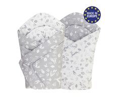 Bomimi Rýchlozavinovačka soft obojstranné zvieratká, šedá