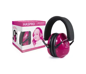 Haspro Hearing Protection KIDS slúchadlá na uši, ružové