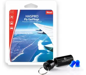 Haspro Travel - Airplane štuple do uší na cestovanie, 1 pár / 2ks