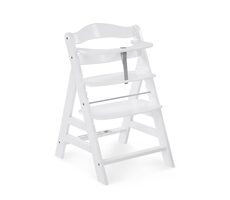 Hauck Alpha+ drevená stolička, white