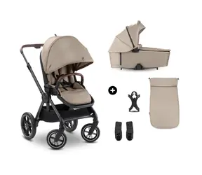 Hauck Kombinovaný kočík Comfort N Care Air 2v1 mocha