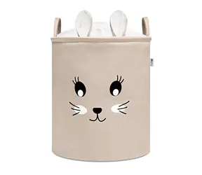 Sipo Kôš na hračky XL so šnúrkou, skladací bavlnený