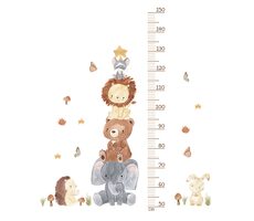 Sipo Nástenné samolepky do detskej izby, Animal Pyramid