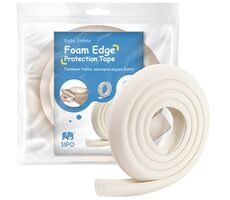 Sipo Ochranná páska penová pre ochranu hrán a rohov nábytku, 2m, ECRU
