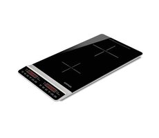 G3Ferrari G10139 čierna / Indukčný elektrický varič / 2 platničky - 12-26cm / 1300W & 1800W