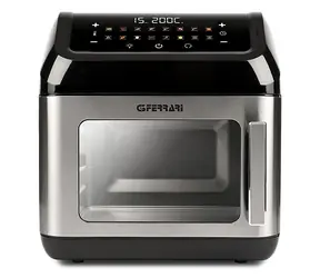 G3Ferrari G10187 čierna / Mini teplovzdušná multifunkčná rúra / 1700W / 13 L / 30-200 ° C / 16 programov