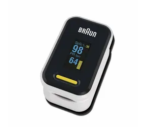 Rozbalené - Braun 1 YK-81CEU / pulzný oxymeter / OLED displej / 2x AAA batérie / rozbalené