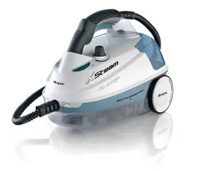 Zánovné - Ariete 4147 modrá / Parný čistič / 1500 W / 1.1 l / regulácia pary / 6 m / zánovný
