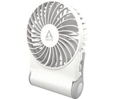 ARCTIC Summair 2Go biela / Výkonný ručný ventilátor / 5000 mAh / až 77 hodín / USB-C