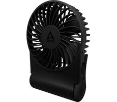 ARCTIC Summair 2Go čierna / Výkonný ručný ventilátor / 5000 mAh / až 77 hodín / USB-C