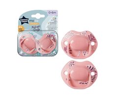 Tommee Tippee CTN Cumlík silikón Moda, 0-6m, 2ks - viac farebných variant