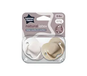 Tommee Tippee Cumlík Cherry Latex 0-6m, 2 ks
