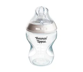Tommee Tippee Natural Start Samosterilizační Dojčenská Fľaša s ANTI-COLIC cumlíkom Pomalý Prietok 260 ml 0m+
