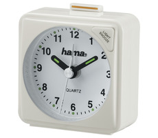 Rozbalené - HAMA A50 cestovný budík biela / rozbalené